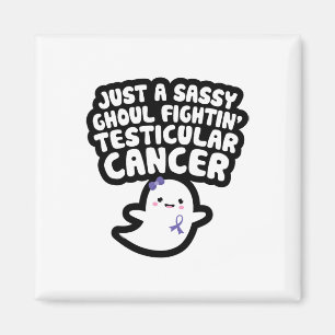 Nur ein Sy Ghoul kämpft gegen den Hodenkrebs Magnet