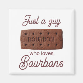 Nur ein Typ, der Bourbons Liebe Magnet