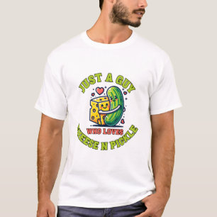 Nur ein Typ, der eingelegte Gurken liebt T-Shirt