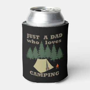 Nur ein Vater, der Camping und Wandern Lieben Dosenkühler