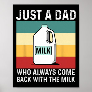 Nur ein Vater, der immer mit Milch zurückkommt Lus Poster
