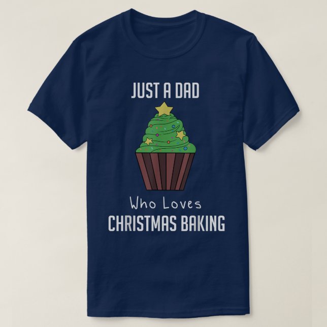 Nur ein Vater, der Weihnachtsgebäck 2052 Lieben T-Shirt (Design vorne)