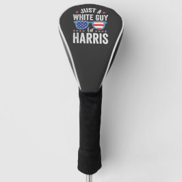 Nur ein weißer Typ für Harris Support Präsident La Golf Headcover