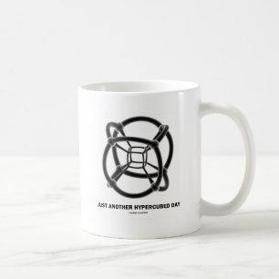 Nur ein weiterer hyperkubischer Tag 4-D-Polytop-Hu Tasse