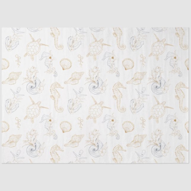 Nur ein weiteres Design der Nautic Series 3 Seidenpapier (Vorderseite)