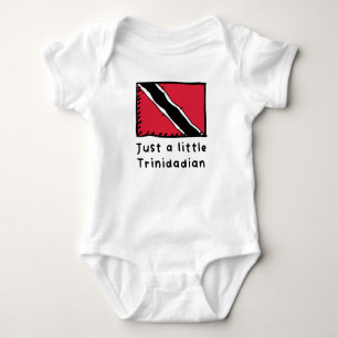 Nur ein wenig Trinidadian Funny Niedlich Trinidad  Baby Strampler