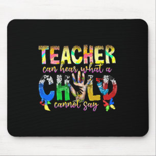 Nur eine besondere Lehrkraft kann hören, was ein K Mousepad