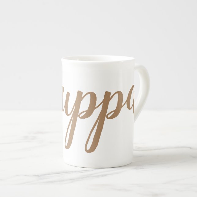 Nur eine Cuppa Prozellantasse (Vorderseite Rechts)