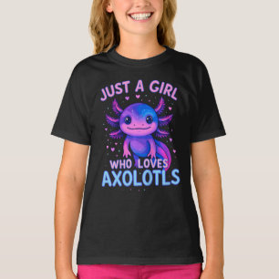 Nur eine die Axolotl liebt T-Shirt