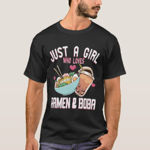 Nur eine, die Lieben Boba Bubble Tea Otaku T-Shirt