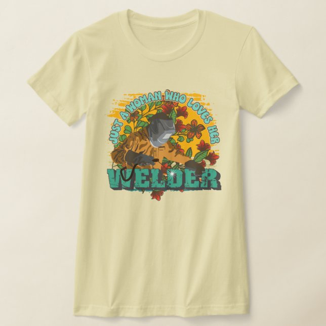 Nur eine Frau, die ihr Schweißen Liebe T-Shirt (Ablage )