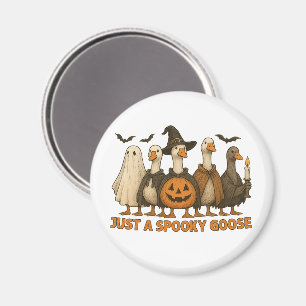 Nur eine gruselige Gans Halloween Für Junge Mädche Magnet