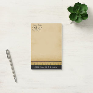 Nur eine kleine Notiz - Vintage-Stil Schule