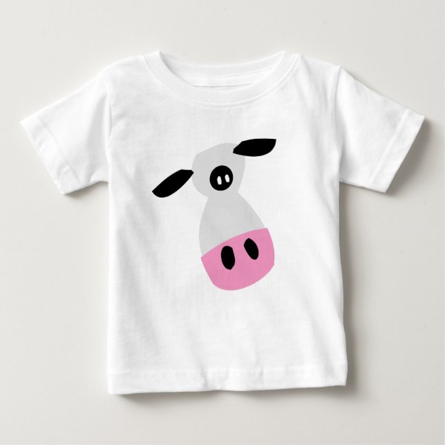 Nur eine Kuh Baby T-shirt (Vorderseite)