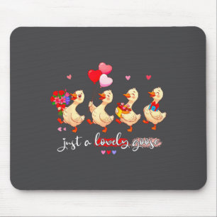 Nur eine liebe Gans Süße alberne Tiergruppe Valent Mousepad