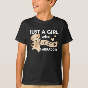 Nur eine Liebe mit Mädchenlaboren T-Shirt