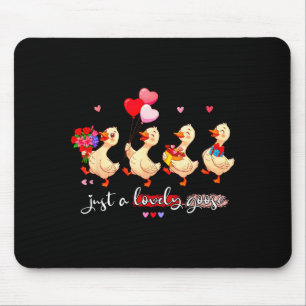 Nur eine liebevolle Gans Süße alberne Tiergruppe V Mousepad