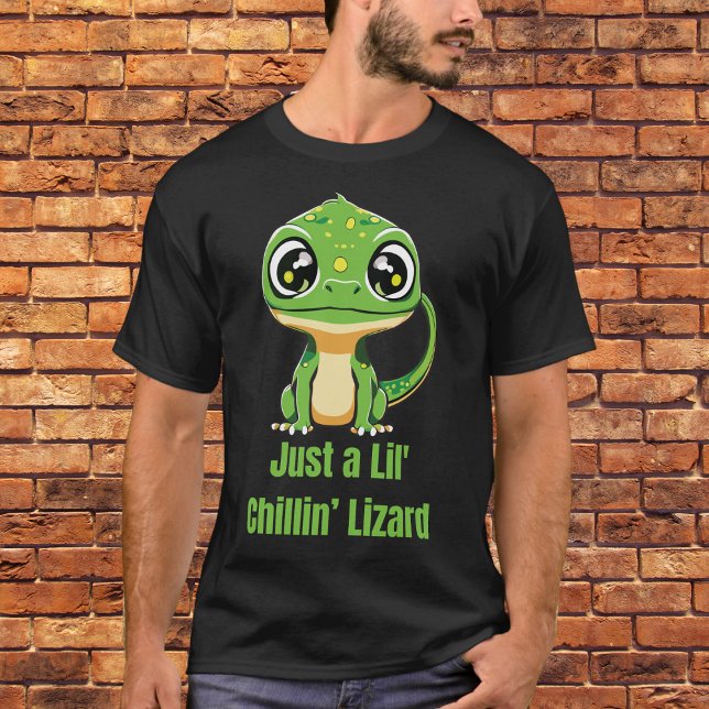 Nur eine Lil'Chillin-Lizard T-Shirt (Von Creator hochgeladen)