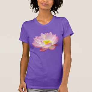 Nur eine Lotus-Blüte + Ihr Text u. Ideen T-Shirt