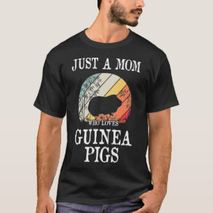 Nur eine Mama, die Guinea Lieben Schweine Premium T-Shirt