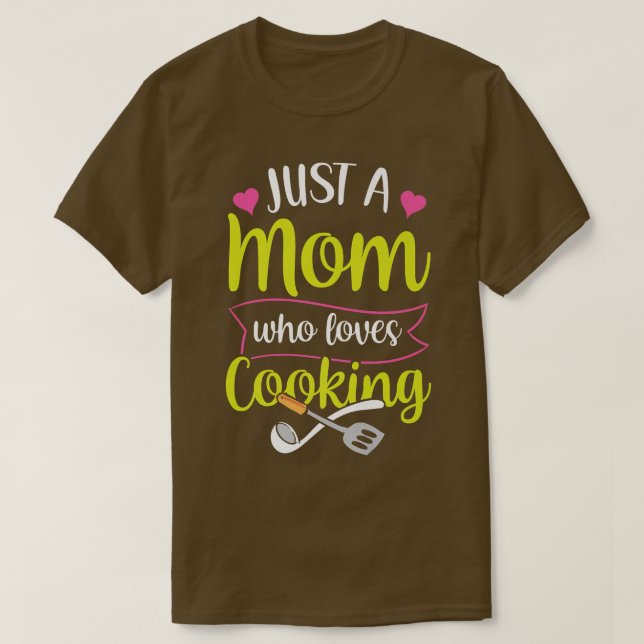 Nur eine Mama, die Liebe Kochen Mutter Mama Mam T-Shirt (Design vorne)