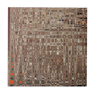 Nur eine Orangennote Fliese