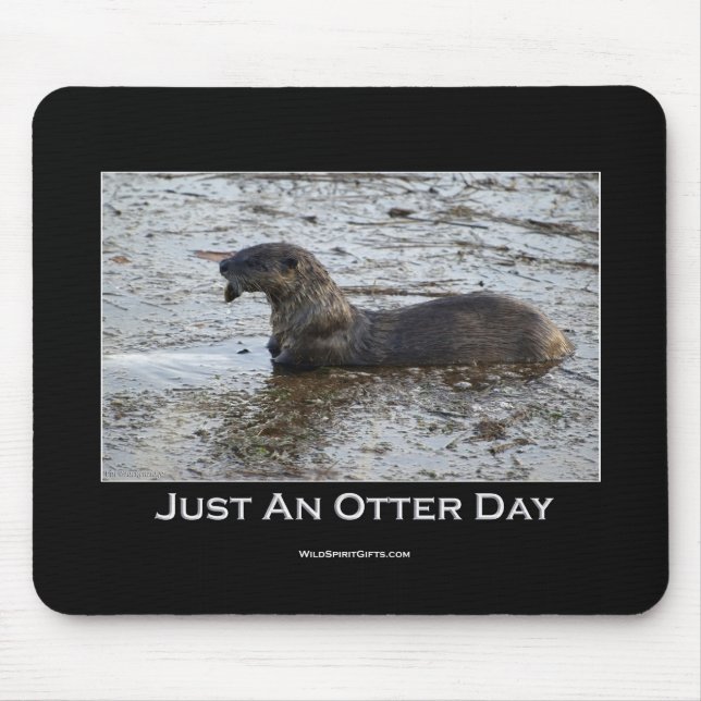 Nur eine Otter Day Mousemat Mousepad (Vorne)