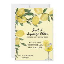 Nur eine Quetschung älterer Einladung zum Geburtst