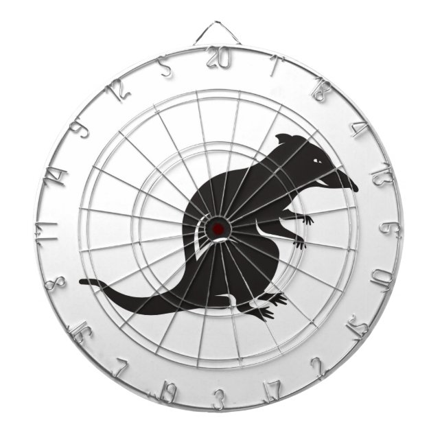 Nur eine Ratte Dartscheibe (vorne)