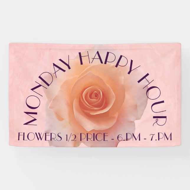 Nur eine Rose Blossom + Ihr Backgr. Ideen Banner (Horizontal)