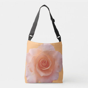 Nur eine Rose Blossom + Ihr Backgr. Ideen Tragetaschen Mit Langen Trägern