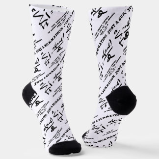 Nur eine Summierung Math Gleichung Carl Gauss Form Socken