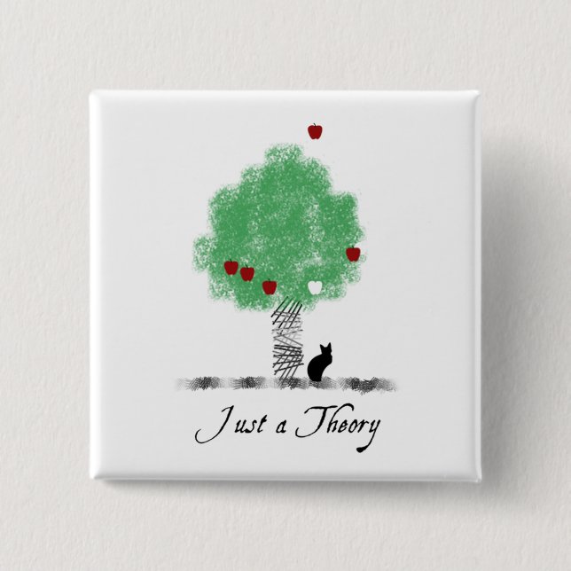 Nur eine Theorie Button (Vorderseite)