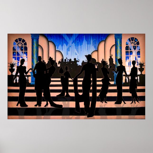 Nur eine Touch des Glamours der 20er Jahre Poster (Vorne)