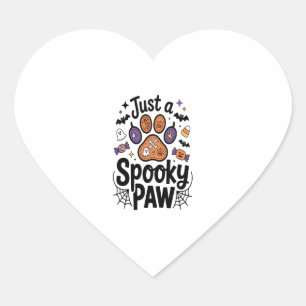 Nur eine unheimlich paw PNG, Hundebahn Herz-Aufkleber