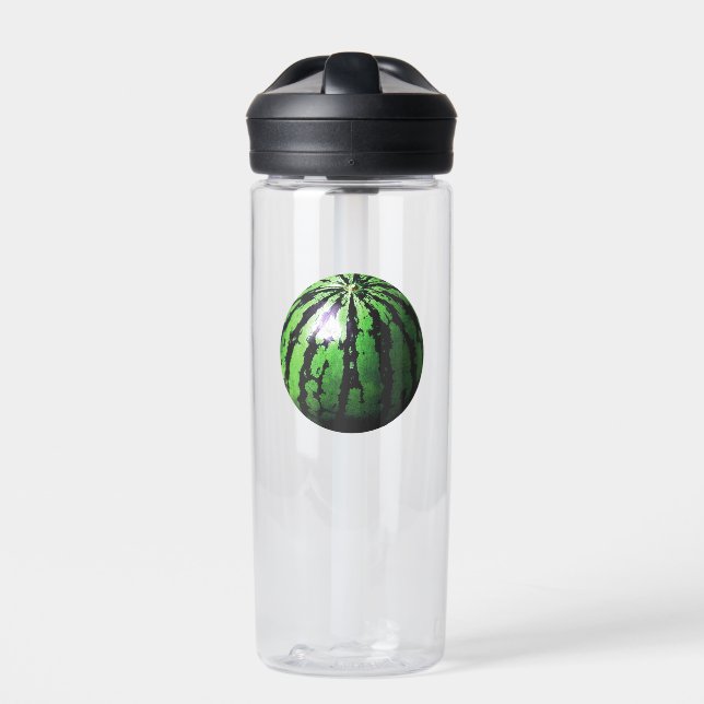 Nur eine Wassermelone (BGC transparent) Trinkflasche (Vorderseite)
