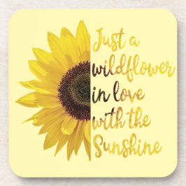 Nur eine Wildblume Getränkeuntersetzer