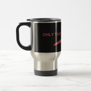 Nur einen Schritt machen Motivations-T-Shirt - Min Reisebecher