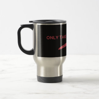 Nur einen Schritt machen Motivations-T-Shirt - Min Reisebecher
