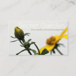 Nur einfache Blume 3 Blumenfotografie C Visitenkarte