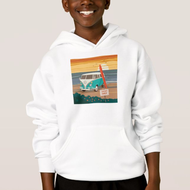 Nur Einheimische | VW Surf Van Hoodie (Vorderseite)