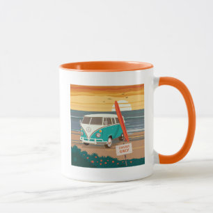 Nur Einheimische   VW Surf Van Tasse