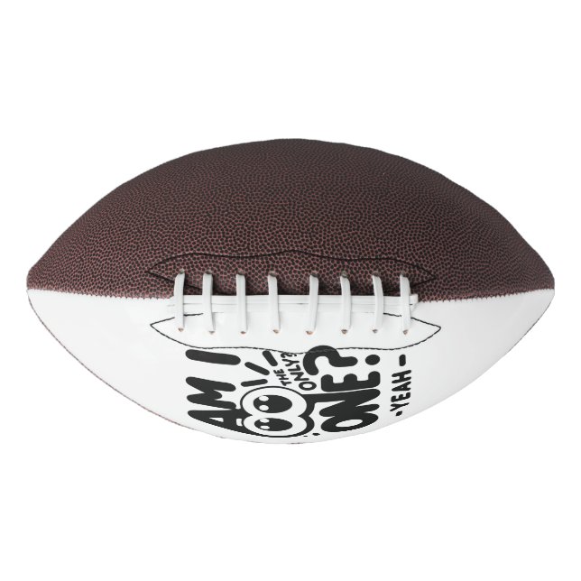 Nur eins football (Vorderseite)