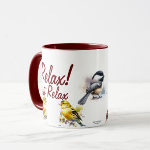 Nur Entspannung und Bird Modern Tasse