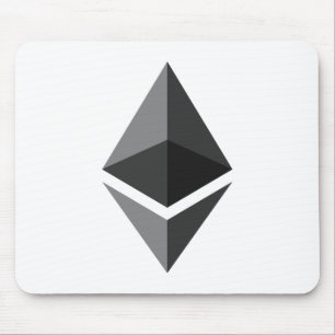 Nur Ethereum-Logo Mousepad