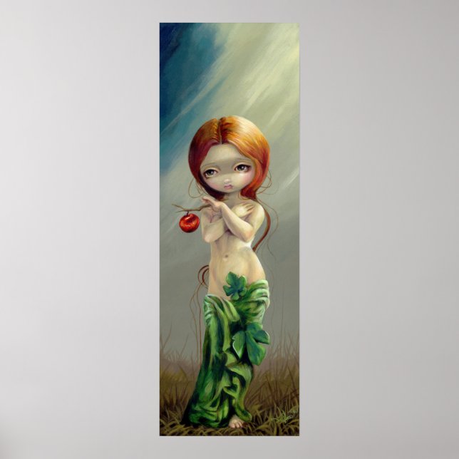NUR Eve & Tree of Knowledge PRINT RIGHT PANEL Poster (Vorne)