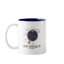 Nur Eyeball It (Augenanatomie Annäherung Sprichwor