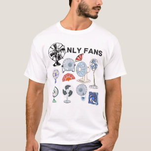 Nur Fans, lustiger Spaß für Damen und Herren T-Shirt