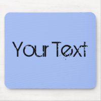NUR FARBE / hellblau + Ihr Text