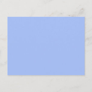 NUR FARBE - Hellblau Postkarte